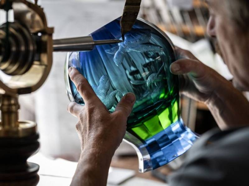 Tradycyjna ręczna produkcja szkła w Czechach została wpisana na UNESCO